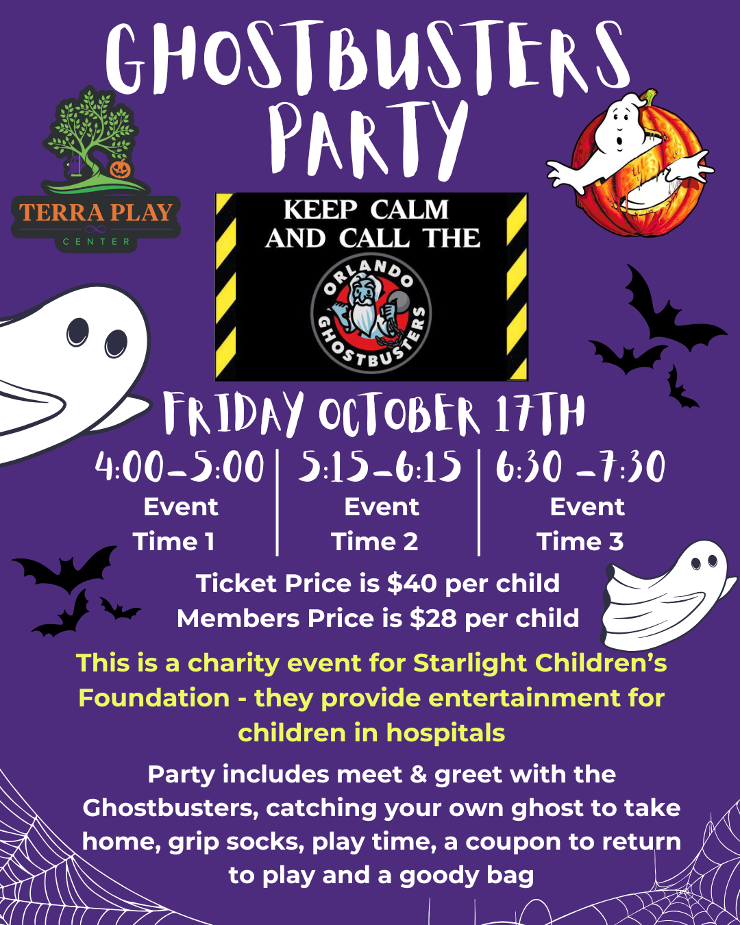 Read more about the article Ghostbusters Event